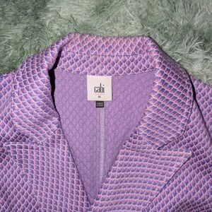 CAbi Purple and Pink Blazer